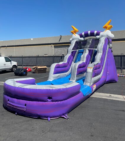 Purple Thunder Water Slide