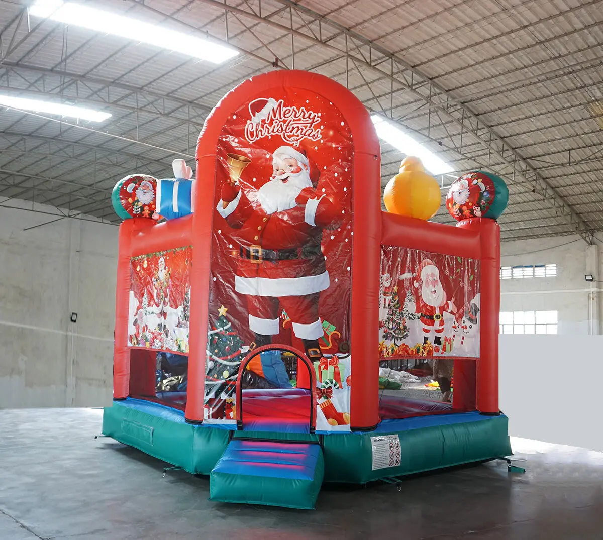 Merry Christmas Santa Bounce House