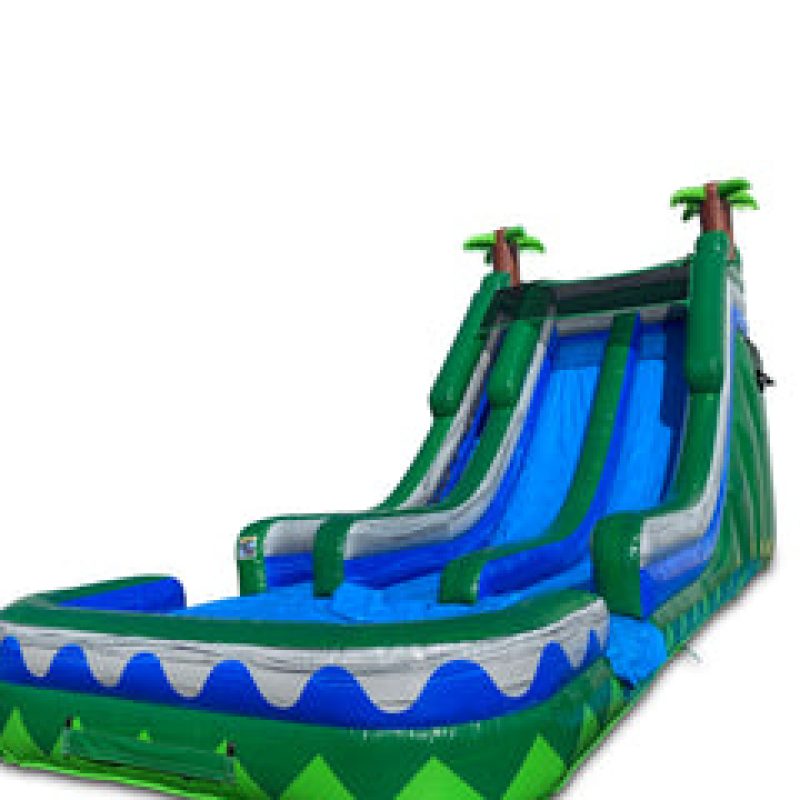 slides and water slides